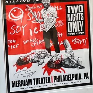 Signed Tom Segura Comedy Poster